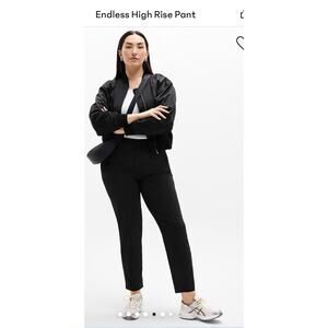 Athleta Endless High Rise Pant Black Style 533636 size 20 PLUS